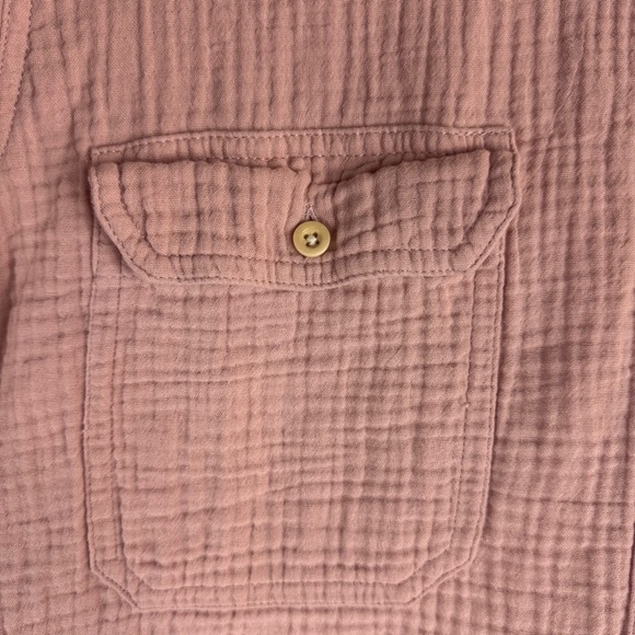 Madewell button up shirt Size:M light pink 100% Cotton - Picture 9 of 16